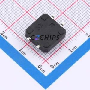 ZX-QC1212-5.5TP Tactile Switch SMD Switch Single Pole Single Throw Round Button 2.6N Vertical Mount - Product Image 2