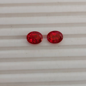 Rubí Cultivado en Laboratorio, Corte Redondo, Gema Suelta, Rojo Intenso, Calidad Premium, Piedra Sintética para Joyería, Hecho a Mano - Product Image 6