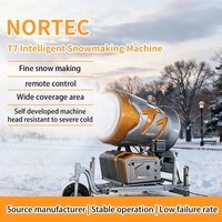 Machine à neige haute performance pour station de ski, canon à neige pour usage commercial avec certification CE et EAC