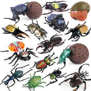 Modelos de Insectos Realistas para Niños, Abeja, Araña, Libélula, Mariposa, Centipeda, Caballito de Campo, Hormiga, Mantis, Decoración Educativa para Escritorio - Product Image 1