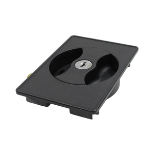 Kunci Panel Tombol MS870-5 PA Penjualan Langsung Pabrik, Kunci Kabinet Hitam Model Cam Swing untuk Aplikasi Pintu - Product Image 1