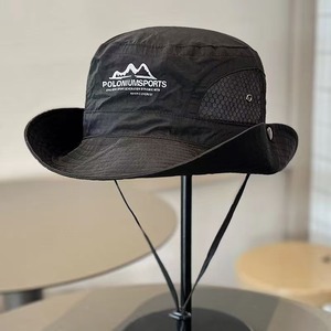 Poloniumsports Sombrero de Pesca de Malla de Nailon Ajustable con Protección Solar para Senderismo al Aire Libre, Unisex, Primavera Verano - Product Image 1