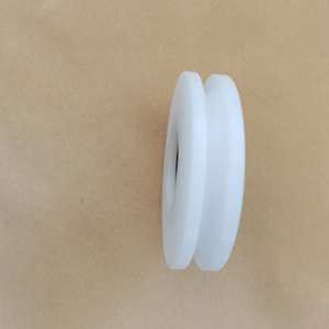 लकड़ी के साथ प्लास्टिक यू ग्रोव पल्ले पहियों - Product Image 4