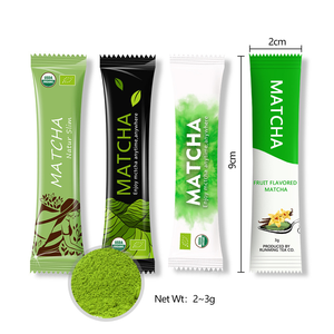 Thé vert matcha biologique de qualité cérémonielle certifié AAAAAA, poudre de matcha pure, amincissant, sachet individuel, emballage de thé santé - Product Image 3