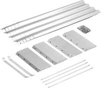 Kits de jardinières surélevées galvanisées authentiques, bacs de jardin galvanisés, jardinières modulaires d'extérieur pour légumes et fruits