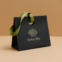 Sac en papier cadeau de luxe pour mariage, vente en gros d'usine, emballage personnalisé avec logo, texture, ruban pour bijoux