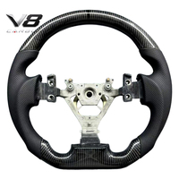 Volante de Fibra de Carbono Real V8carbon para Uplander, Accesorios Interiores para Automóviles, Piezas de Auto Modificadas, Estilo de Carreras, Personalizado
