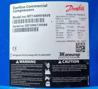Compresseur à piston Maneurop 12HP MT144HV4AVE pour la réfrigération