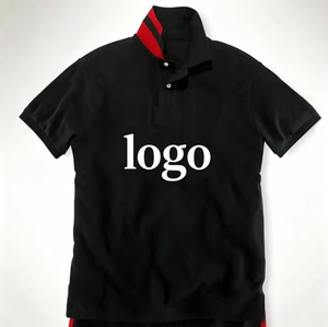 <span class=keywords><strong>Camiseta</strong></span> Casual Unisex Premium Personalizada de Punto con Logotipo Frontal, 100% Algodón Transpirable, Bordada, de Manga Corta y Diseño de Color Sólido - Product Image 1