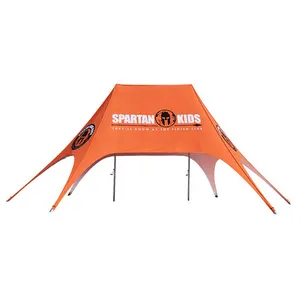 Custom Large Double Top Spider Event Tent Camping Beach Star Spider Tent For Outdoor Display