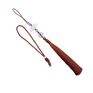 Accessoire de téléphone de haute qualité, cordon à franges 7line avec perles et pendentif pour téléphone, clé, Egygold - Product Image 2