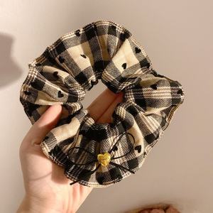 Scrunchies for Women Girls Plaid Scrunchies for Long Thick Curly <b>Hair</b> Soft Scrunchy <b>Hair</b> Ties No Damage Rope Ponytail Holders - Product Image 3