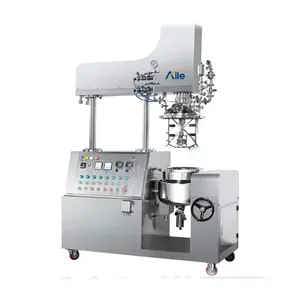 Aile Chemical 1000L Vacuum Agitator Mixer Heating Mixing Vessel Stainless Steel Jacketed Mixing Tank