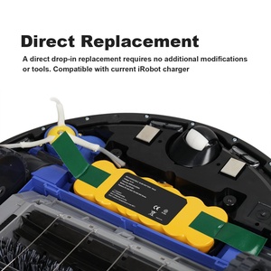 Remplacement 14.4v 3500mah Robot Aspirateur Ni-MH Robot batterie pour iRobot <span class=keywords><strong>Roomba</strong></span> 500 550 600 610 700 série - Product Image 4
