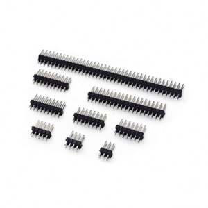 Nouveau connecteur à broches mâle à angle droit 90 degrés, 1x 40 broches, 2,54 mm, à rangée unique - Product Image 1