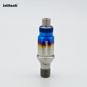 Gr.5 <span class=keywords><strong>goujon</strong></span> de Conversion de roue en alliage de titane avec écrou de cosse M14x1.5 pour VW <span class=keywords><strong>Audi</strong></span> Porsche Benz Volvo Ferrari Masserati Lynk et ainsi de suite - Product Image 3