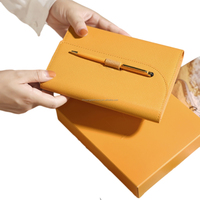 Carnet A5 personnalisé en cuir végétalien à trois volets, avec reliure à 6 anneaux, spirale imprimée, sublimation, pages vierges réutilisables, format B5, feuilles mobiles, stylo