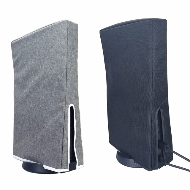 NSLikey for PS5 Console Dust Cover Vertical Horizontal Dustproof Cover DVD Digital Version