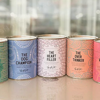 Boîtes en papier kraft pour pots de crème de luxe, contenants cosmétiques en papier kraft