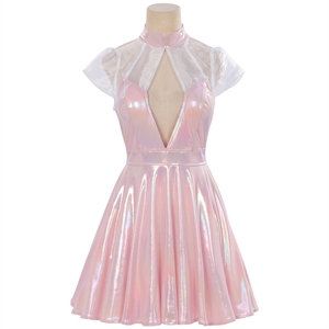 Vestido de <span class=keywords><strong>Cosplay</strong></span> Infantil sin Mangas con Diseño de Skateboard, Metálico, Brillante y con Música Electrónica - Product Image 2