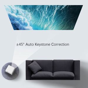 Mi Jia โปรเจคเตอร์ Mijia 2 Full HD 1080P โปรเจคเตอร์800 ANSI Auto Keystone Correction โฮมเธียเตอร์วิดีโอ4K Android Beamer - Product Image 6