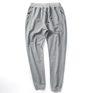 Manufacturer Wholesale High Quality Custom Logo French Terry Cotton Polyester Slim <strong>Fit</strong> Sweat Track Pants <strong>Men</strong> <strong>Skinny</strong> <strong>Joggers</strong> - Product Image 2