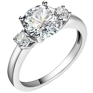 New Offers Anniversary Romantic <b>Couple</b> Engagement Wedding <b>Ring</b> for One Yellow Gold Classic - Product Image 1