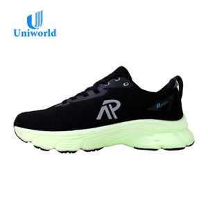 Fournisseur direct du Vietnam sur Alibaba |   Chaussures de course en tricot pour hommes - Chaussures de sport tendance pour le jogging - Product Image 3