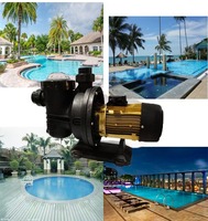 Bomba de Circulación Híbrida Solar para Piscina de 1.6HP, 27m³/h, Entrada y Salida de 3 Pulgadas, con Inversor