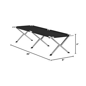 Wholesale Custom 600D Oxford Outdoor Heavy Duty <b>Folding</b> <b>Camping</b> <b>Beds</b> Hiking Traveling Portable Sleeping <b>Beds</b> Cot for Adults DS-2 - Product Image 4
