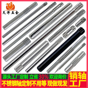 Goupilles moletées en acier inoxydable Binzhi Hardware 0,6-20 mm, sur mesure, à tête cylindrique, usage général - Product Image 2