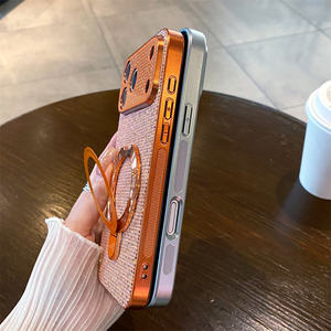 Coque de téléphone antichoc souple avec strass scintillants effet diamant pour iPhone 17 Pro Max – Étui pour filles - Product Image 5