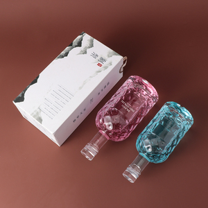 Vente en gros Botellas De Vidrio Bouteille en verre vide claire pour jus de fruits au sirop d'<span class=keywords><strong>érable</strong></span> 100ml 125ml 200ml 250ml 350ml 500ml Bouteilles d'alcool - Product Image 6