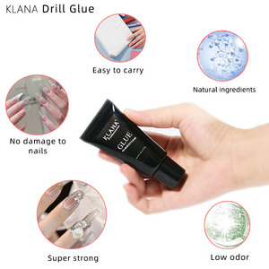 กาวติดเล็บ KLANA สำหรับติดเพชรและอัญมณี ชนิดเจลยูวีสำหรับตกแต่งเล็บแบบฝรั่งเศส ผลิตโดยโรงงานผู้ผลิตอุปกรณ์ตกแต่งเล็บ - Product Image 5