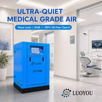 Mini compresseur d'air à défilement Vortex sans huile de type sec fabriqué en Chine Nouveaux compresseurs industriels de moteur de source d'énergie à gaz 380V d'occasion