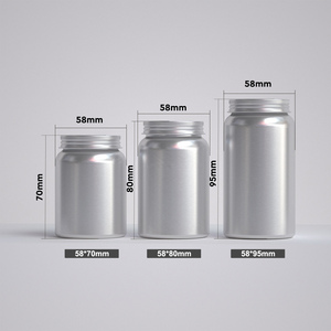 Waterproof <b>Moisture</b>-Proof Aluminum Bottle for Pharmaceutical Supplement Pill Storage Aluminum Containers for Capsule - Product Image 2