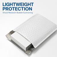 Enveloppes à bulles polyéthylène # Enveloppes d'expédition matelassées auto-adhésives imperméables 6x10 pouces, sacs de courrier personnalisés imprimés, vente en gros