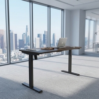 Bureau debout ergonomique à installation rapide, table réglable en hauteur, mobilier de bureau