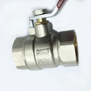 Green valve- PN25 1/2" 3/4" 1" BSP Lever Handle Full Port Female Thread SW Design Brass Ball Valve