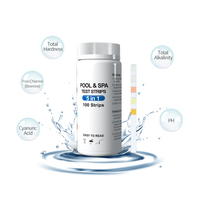 Bandelettes de test de chlore et de pH pour piscine 5 en 1
