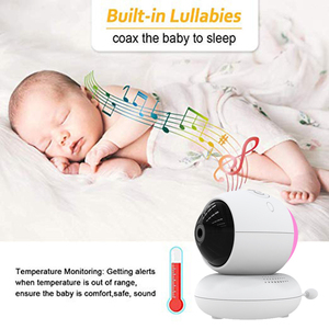 2.4G 5 pouces 1080P télécommande Sonix PTZ caméra babyfoon Audio bidirectionnel Vision nocturne Mode VOX vidéo de température moniteur pour bébé et animal de compagnie - Product Image 2