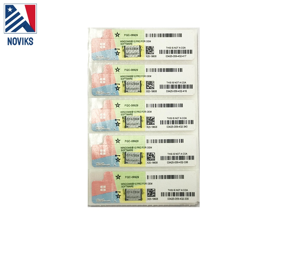 Оптовая продажа, Windows 10 Pro, розничные ключи, наклейка Coa, Интернет-статус, версия, Товары в наличии