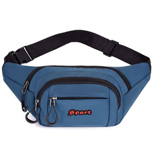 Nouvelle sacoche multifonctionnelle Oxford pour la taille/poitrine, grande capacité, pour homme et femme, fermeture éclair étanche, pour téléphone portable, idéale pour les activités de plein air - Product Image 1