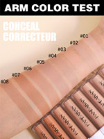 Fond de teint liquide pour le visage HANDAIYAN, 8 couleurs, hydratant, imperméable, longue tenue, cache les pores, les rides, les cernes, maquillage