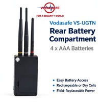 Détecteur de caméra cachée portable Vodasafe VS-UGTN Professional GPS Tracker Detector, 2,4 GHz pour voiture