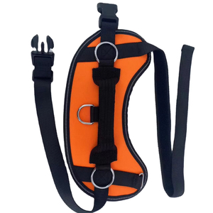 Arnés para mascotas K9, el más vendido a nivel mundial, reflectante, ajustable, con cierre de cremallera antiexplosión, para comercio electrónico transfronterizo. - Product Image 1