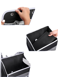 Organizador colgante de Metal para puerta, 4 bolsillos de gran capacidad para armario, baño, guardería, dormitorio, almacenamiento de dormitorio, juguetes, ropa cosmética - Product Image 6