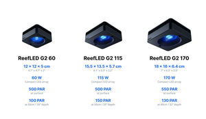 レッドシー中国ReefLED G2シリーズフルスペクトルWiFiアプリ制御スマートサンゴ礁魚海水水槽LEDライト - Product Image 2