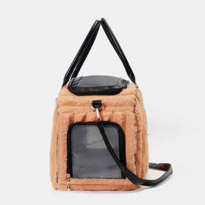Toptan <span class=keywords><strong>Pet</strong></span> taşıma çantası peluş sıcak köpek taşıma çantaları rahat evcil taşıyıcı küçük köpek kedi için - Product Image 2