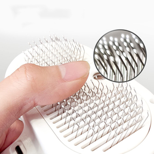 Factory Wholesale Multifunctional Pet <b>Spray</b> Comb USB One-touch De-shedding Hair Cleaning Automatic Dog Grooming Brush Comb - Product Image 2